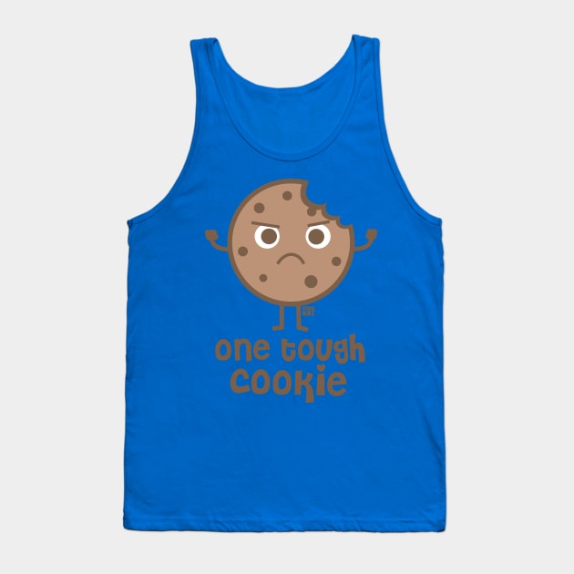 ONE TOUGH COOKIE Tank Top by toddgoldmanart
